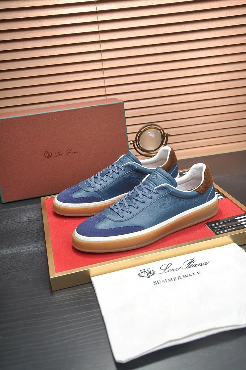 Men's men's shoes 💰540💶【𝐥𝐨𝐫𝐨 𝐏𝐢𝐚𝐧𝐚】lp classic loafers, an Italian treasure brand, the only brand that can match Hermès! Only after wearing it do we realize that we cannot let down our feet. The upper is imported cashmere, the lining of water-dyed cowhide ➕ the cowhide feet, the official original glass rubber outsole, and the pendant. Exclusive original packaging (tag ➕ brand paper ➕ outer box ➕ hand bag) code number: 38-45